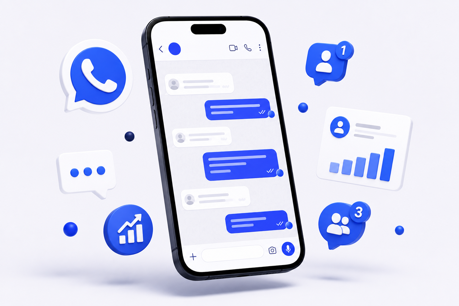 WhatsApp growth setup we built